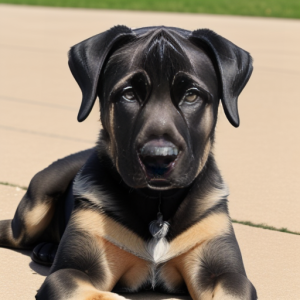 German Shepherd Grate Dane Mix Puppy