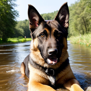 Grate Dane German Shepherd Mix River