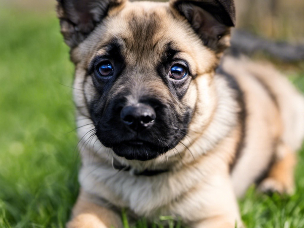 cute pug german shepherd mix