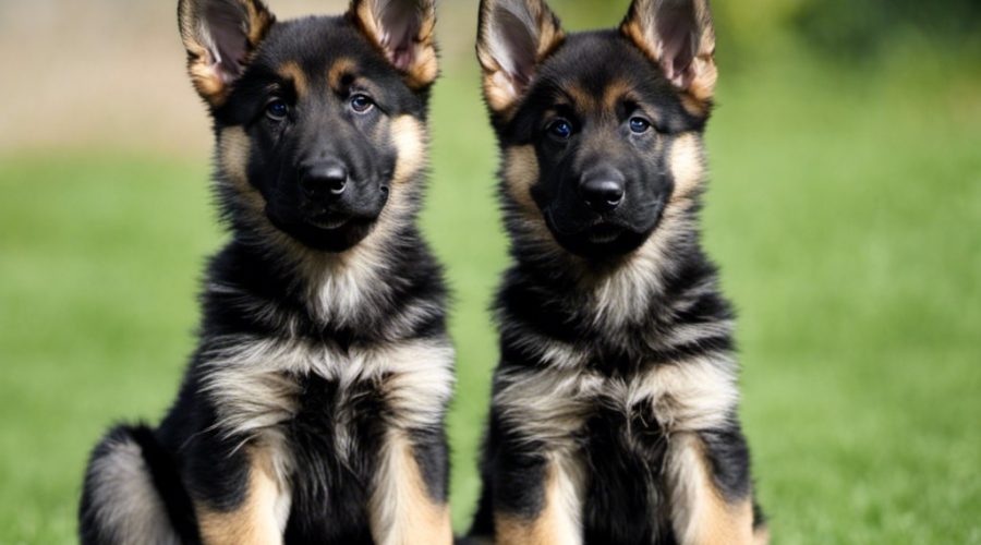short haired german shepherd puppies