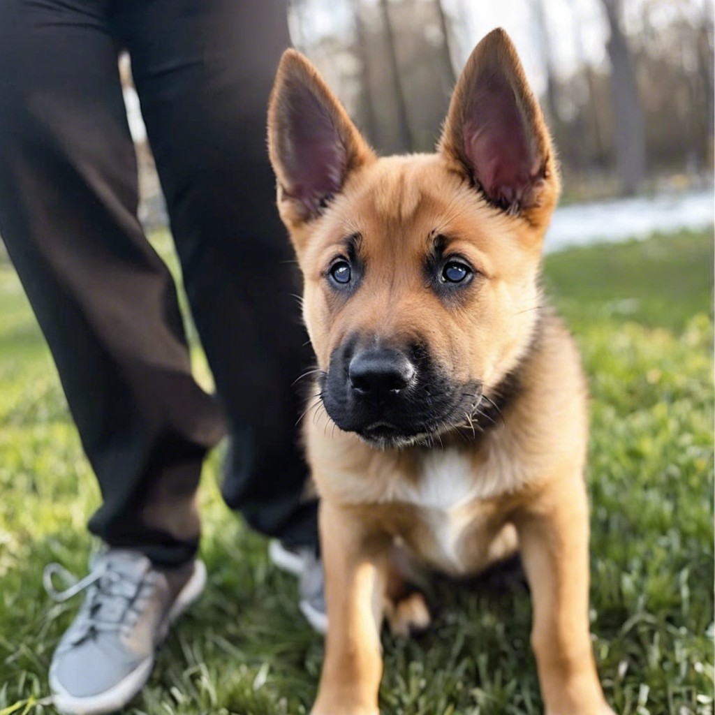 pitbull german shepherd mix puppy
