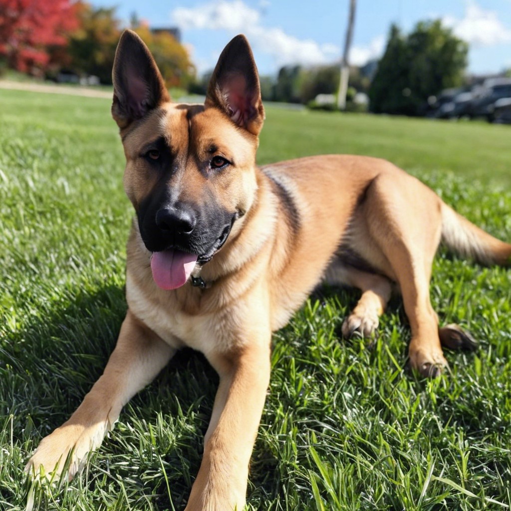 pitbull german shepherd
