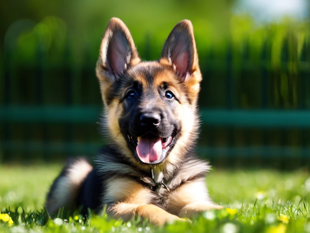 german shepherd puppies - sable