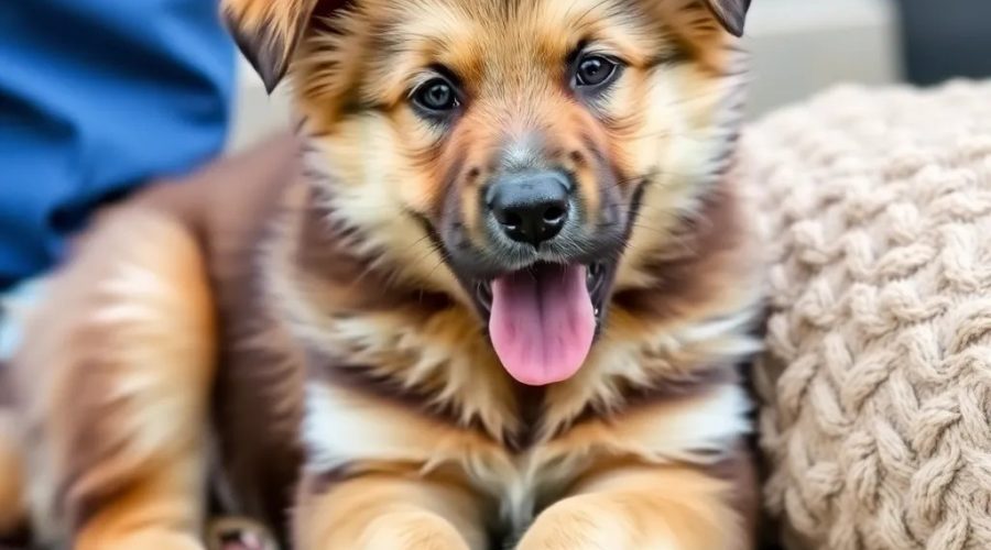 golden retriever german shepherd puppy