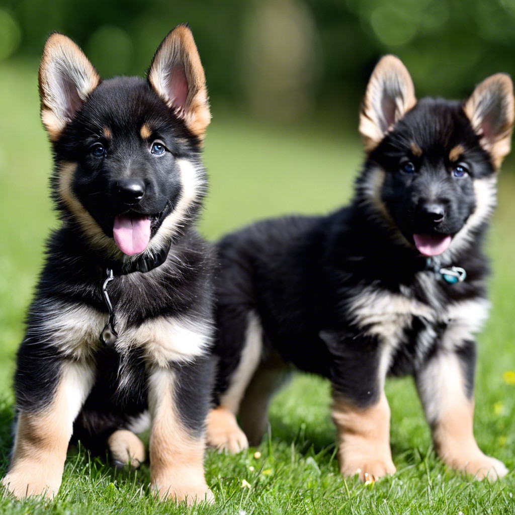 bicolor german shepherd puppies