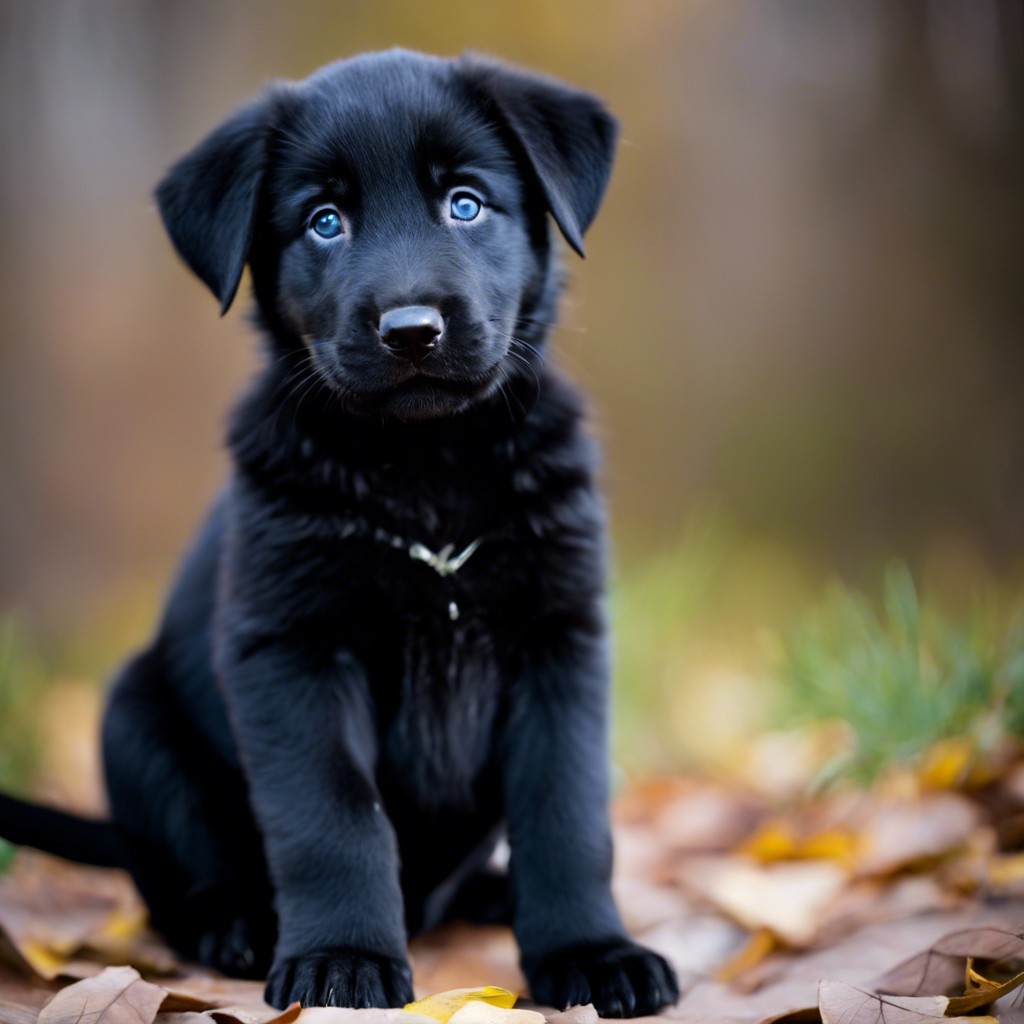 black lab german shepherd mix puppy