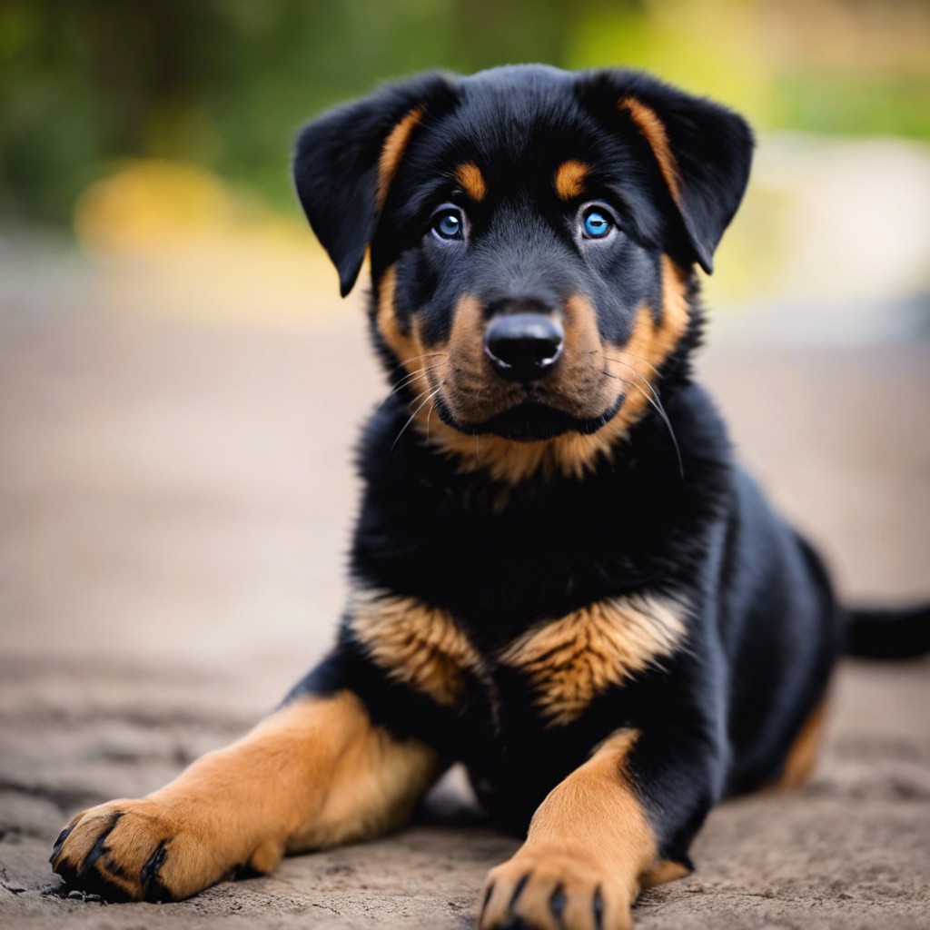 german shepherd rottweiler mix puppy