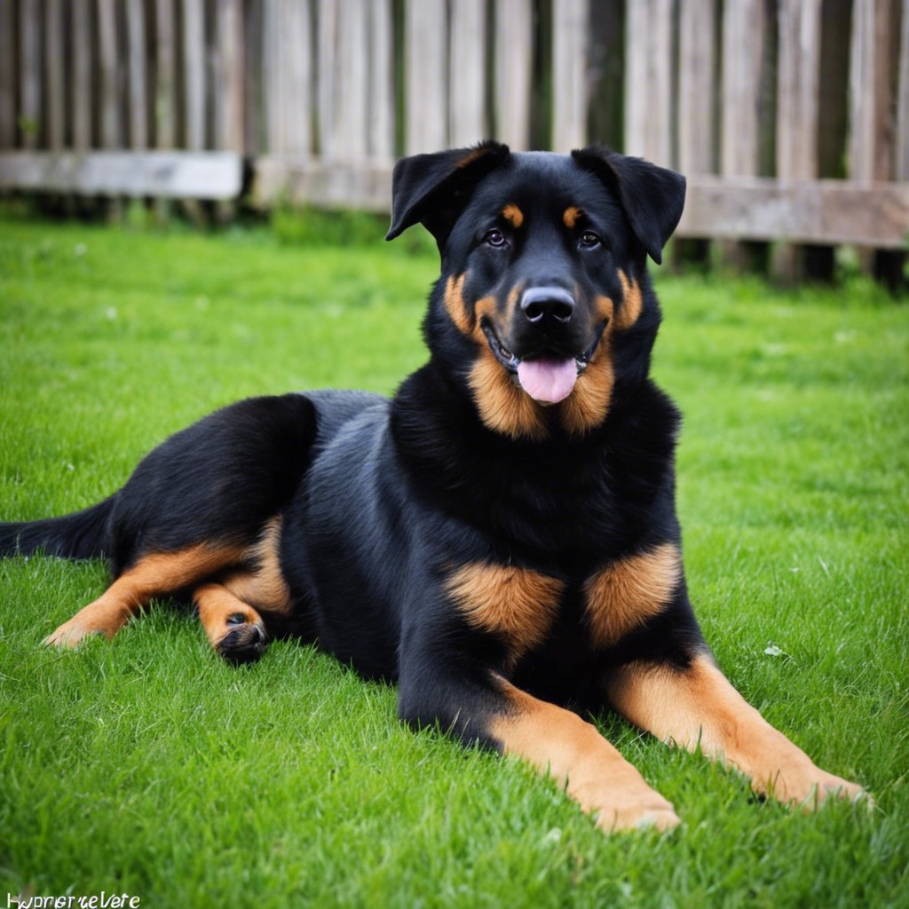 german shepherd rottweiler mix