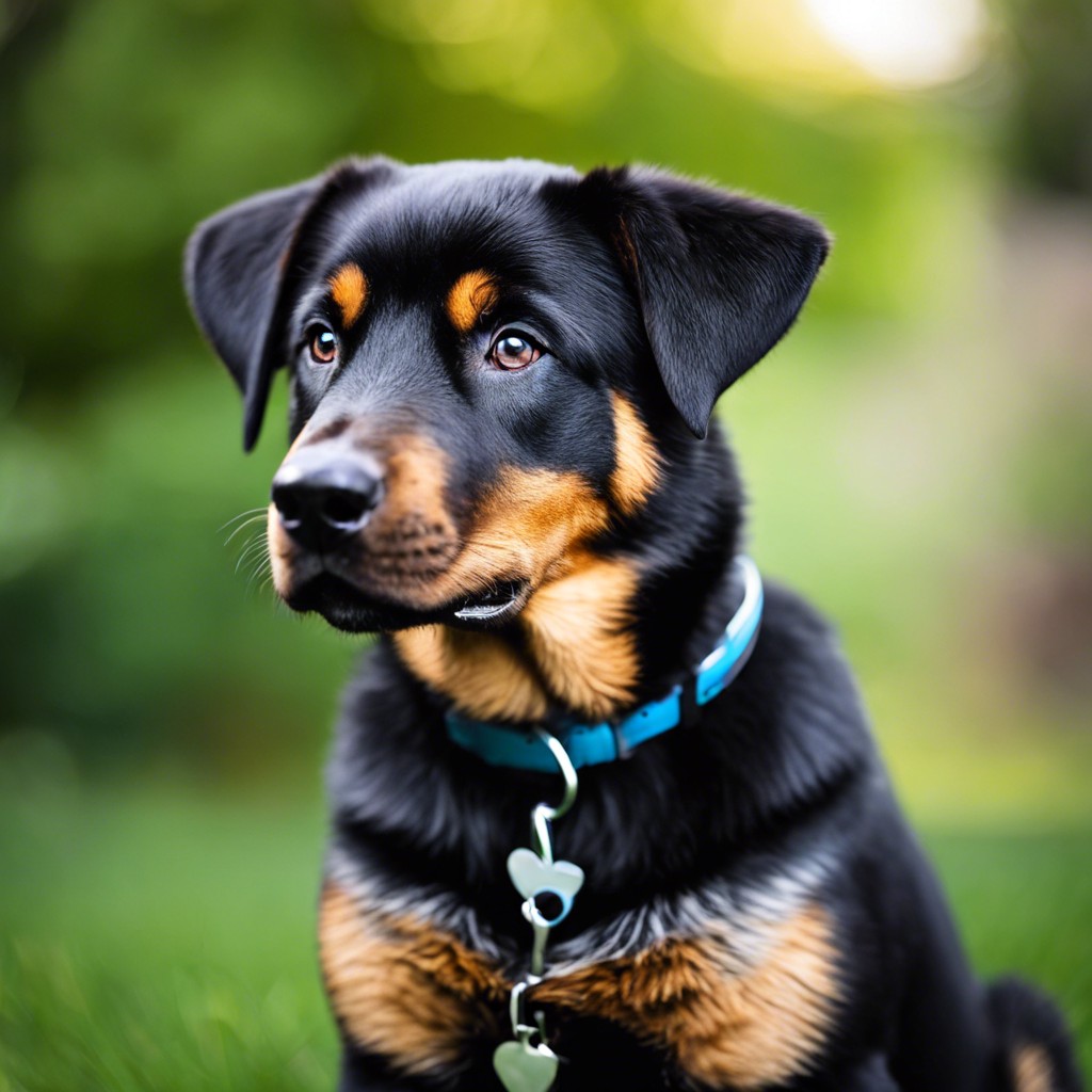 rottweiler german shepherd mix