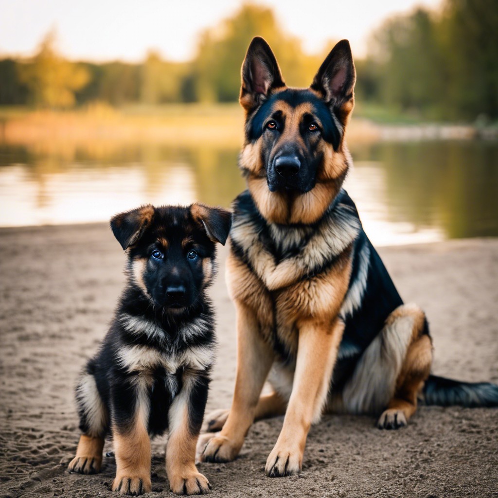 lifespan german shepherd puppy adult