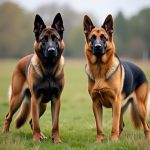 belgian malinois and german shepherd