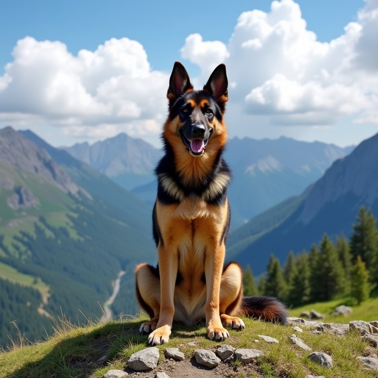 german shepherd dams