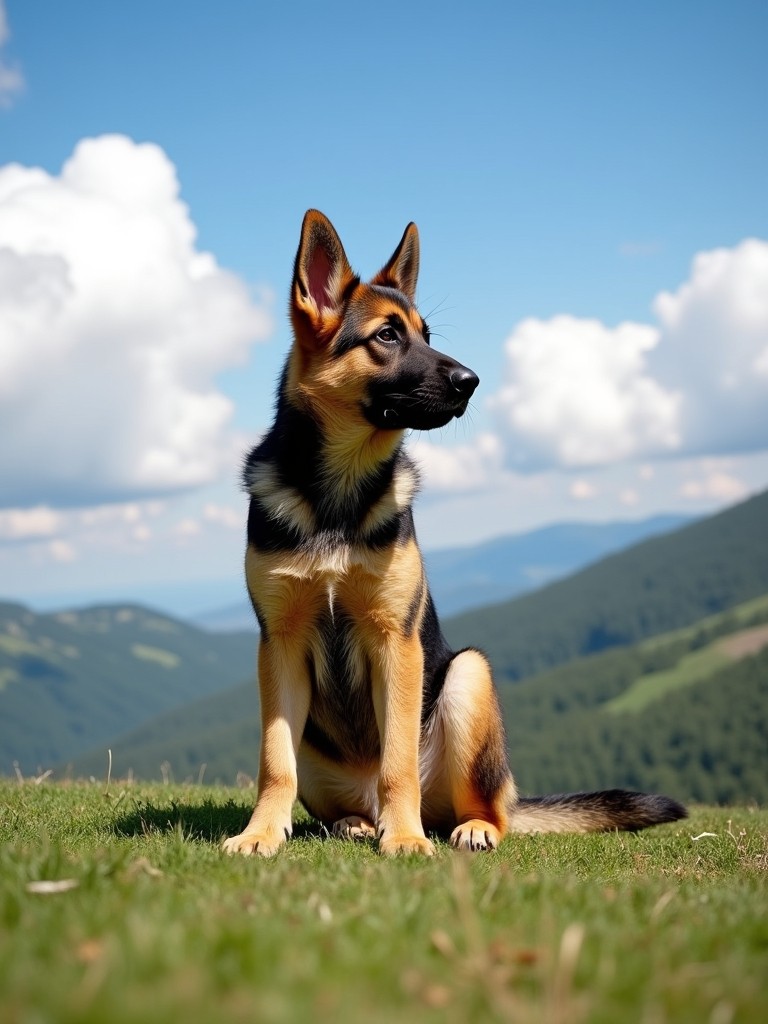 young german shepherd